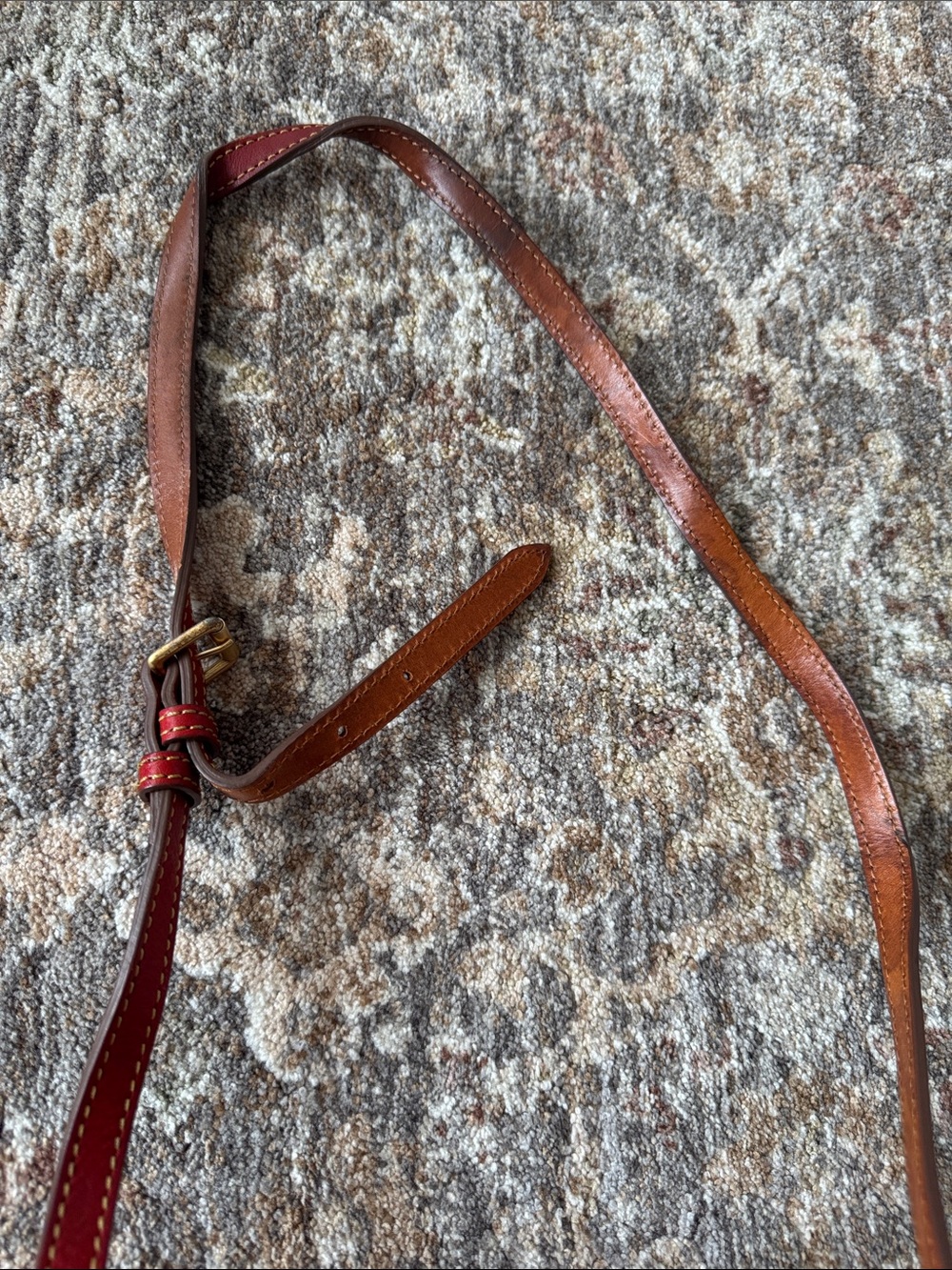 Dooney & Bourke Red Leather Crossbody Bag Florentine leather - Picture 9 of 16